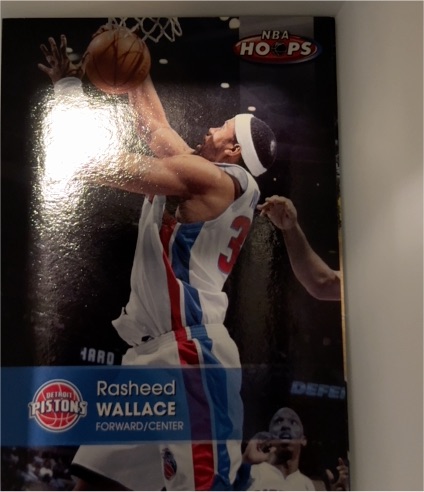 2005-06 NBA Hoops #38 Rasheed Wallace — front
