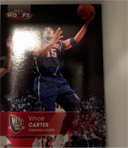 2005-06 NBA Hoops #82 Vince Carter — front