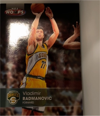 2005-06 NBA Hoops #125 Vladimir Radmanovic — front