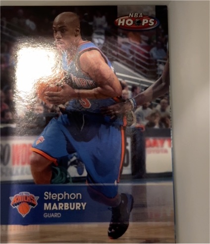 2005-06 Hoops #91 Stephon Marbury — front