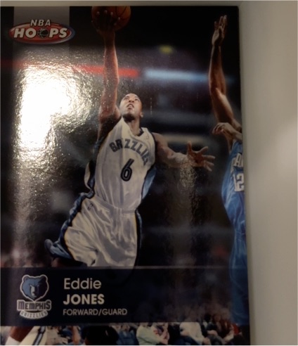 2005-06 NBA Hoops #65 Eddie Jones — front
