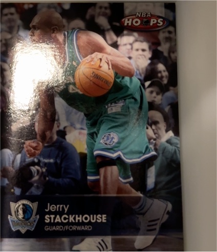 1999-00 NBA Hoops #6 Jerry Stackhouse — front