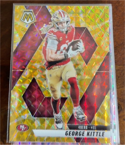 2025 Panini Mosaic #46 George Kittle — front