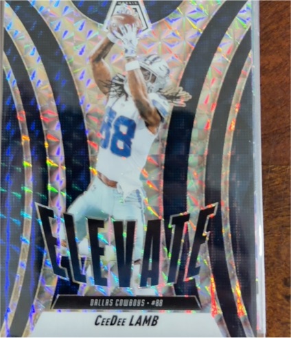 2025 Panini Mosaic Elevate #12 CeeDee Lamb — front