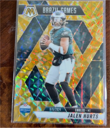 2025 Panini Mosaic Brazil Games #267 Jalen Hurts — front