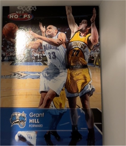 2004-05 Hoops #33 Grant Hill — front
