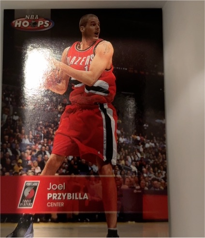 2005-06 NBA Hoops #113 Joel Przybilla — front