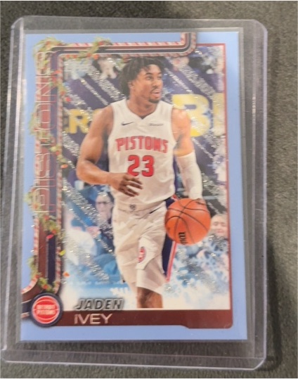 2025-26 Topps Holiday #H37 Jaden Ivey — front