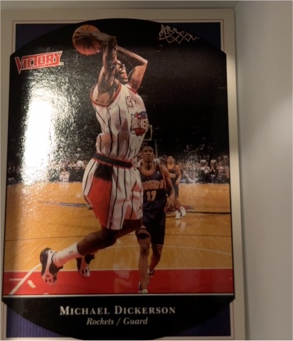 1999-2000 Upper Deck Victory #97 Michael Dickerson — front