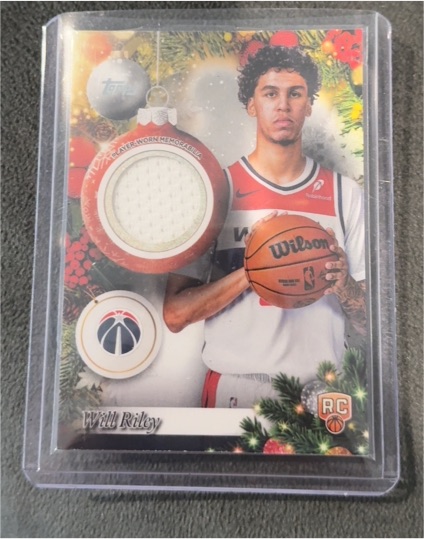 2025-26 Topps Holiday #PR-WR Will Riley — front