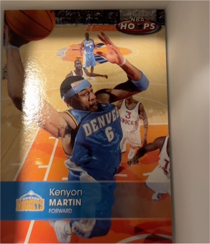 2004-05 NBA Hoops #39 Kenyon Martin Denver Nuggets — front