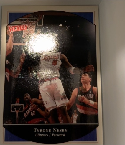 2000-01 Upper Deck Victory #90 Tyrone Nesby — front