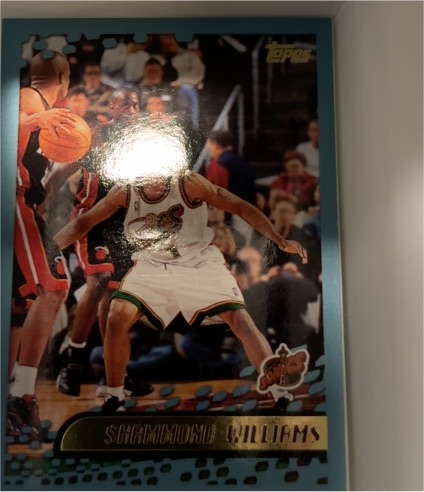 2001-02 Topps #103 Shammond Williams — front