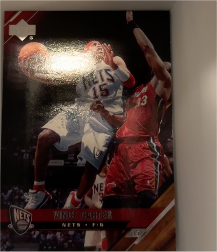 2005-06 Upper Deck #115 Vince Carter — front