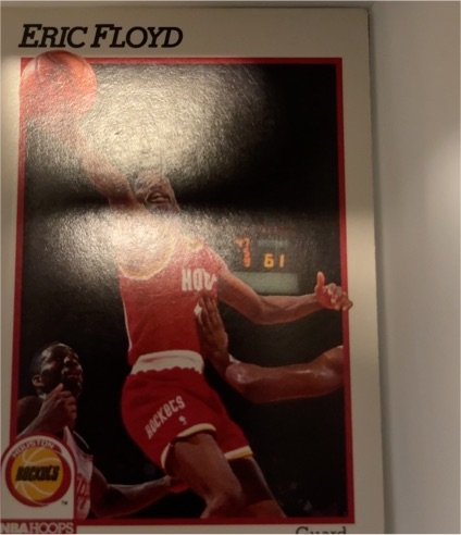 1991 Hoops #75 Eric Floyd — front