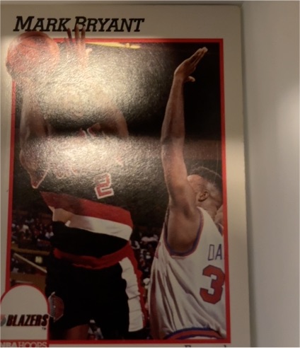 1991-92 NBA Hoops #172 Mark Bryant — front