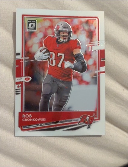 2020 Panini Donruss Optic #93 Rob Gronkowski — front