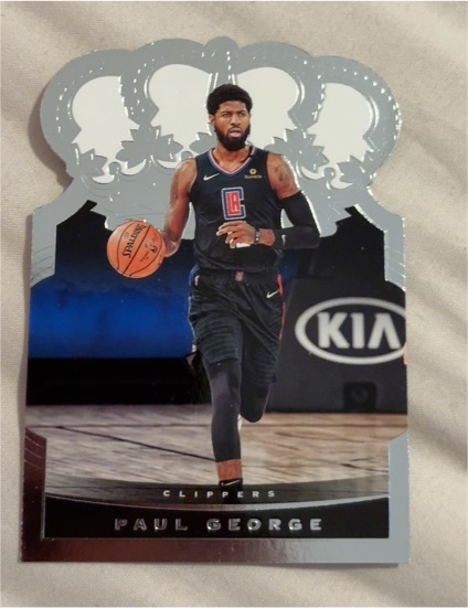 2020-21 Panini Crown Royale #42 Paul George — front