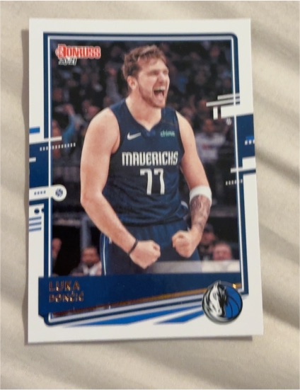 2020-21 Donruss #13 Luka Doncic — front