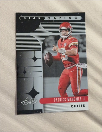 2020 Panini Absolute #SG-PM Patrick Mahomes II Star Gazing — front