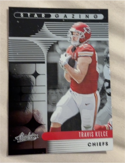 2020 Panini Absolute Star Gazing #SG-TK Travis Kelce — front