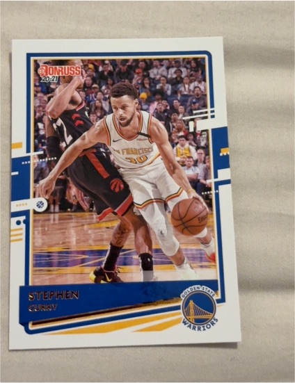 2020-21 Donruss #41 Stephen Curry — front