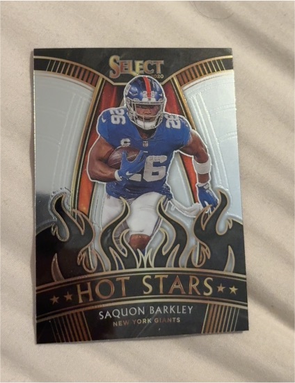 2020 Panini Select #HS14 Saquon Barkley — front