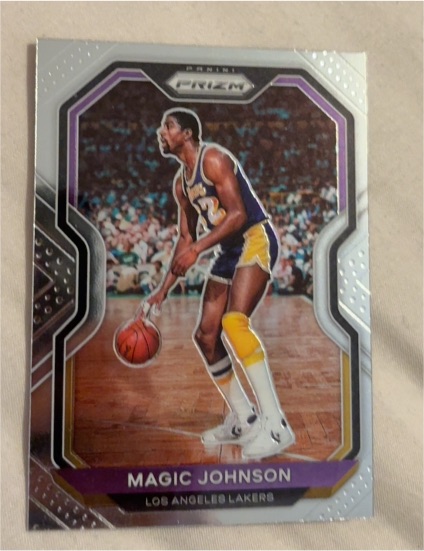 2020-21 Panini Prizm #219 Magic Johnson — front