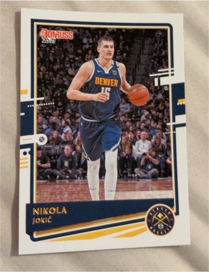 2020-21 Panini Donruss #7 Nikola Jokic — front