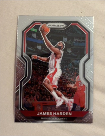 2020-21 Panini Prizm #112 James Harden — front