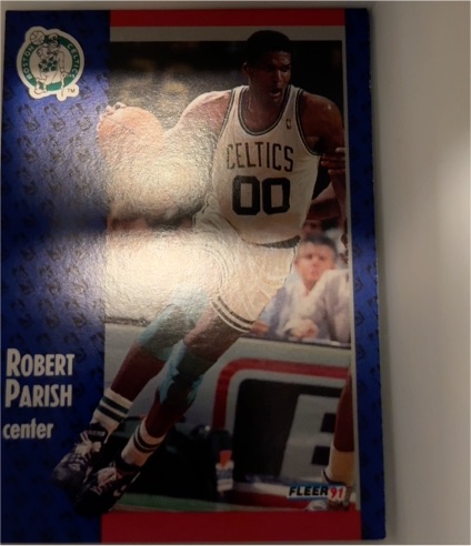 1991-92 Fleer #14 Robert Parish — front
