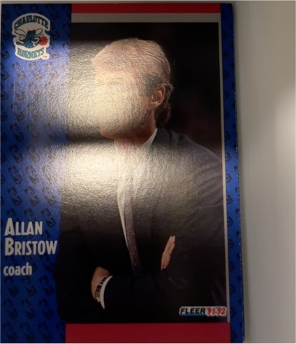 1991-92 Fleer #252 Allan Bristow — front
