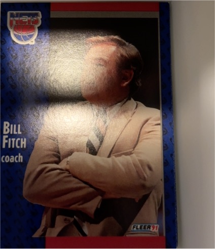1991-92 Fleer #132 Bill Fitch — front