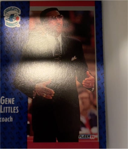 1991-92 Fleer #22 Gene Littles — front