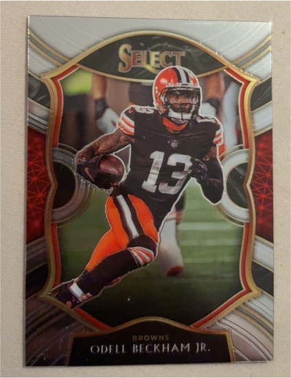 2020 Panini Select #25 Odell Beckham Jr. — front
