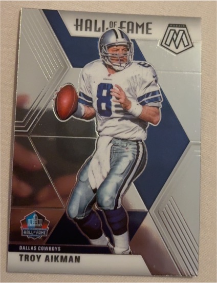 2020 Panini Mosaic #290 Troy Aikman — front