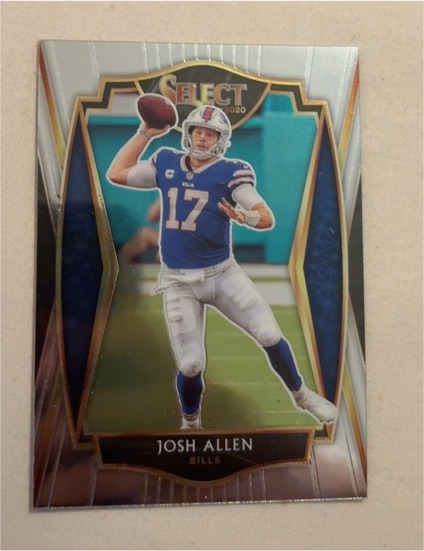 2020 Panini Select Premier Level #121 Josh Allen — front