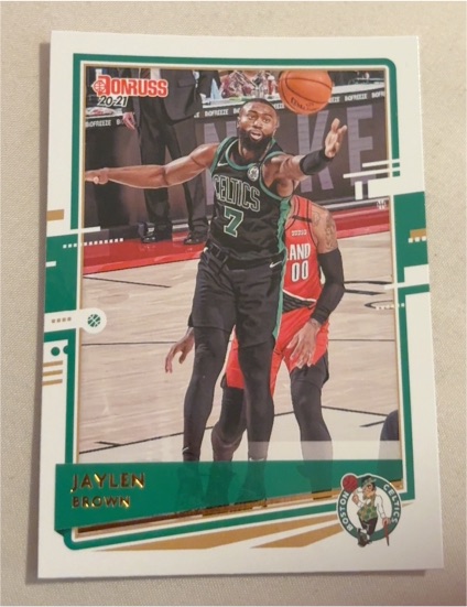 2020-21 Panini Donruss #161 Jaylen Brown — front