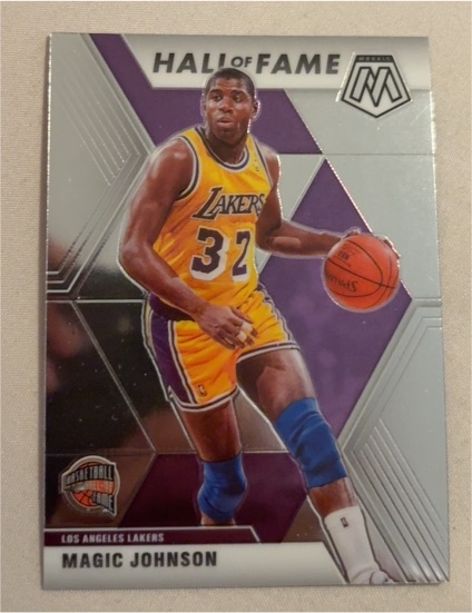 2019-20 Panini Mosaic #291 Magic Johnson — front