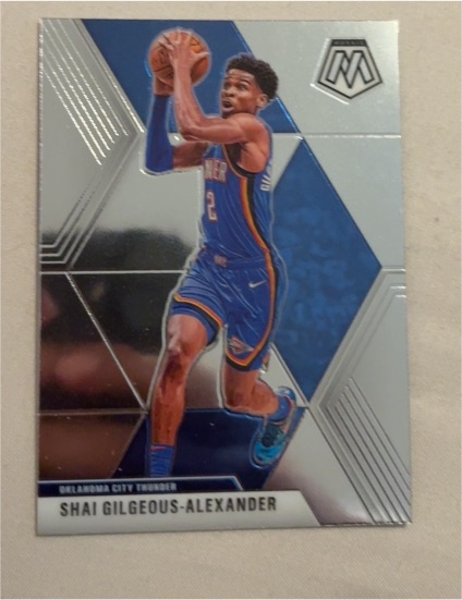 2019-20 Panini Mosaic #133 Shai Gilgeous-Alexander — front