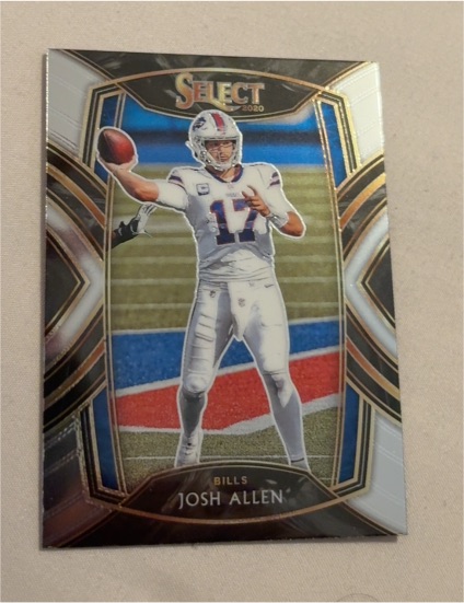 2020 Panini Select #222 Josh Allen — front
