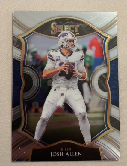 2020 Panini Select Concourse #22 Josh Allen — front