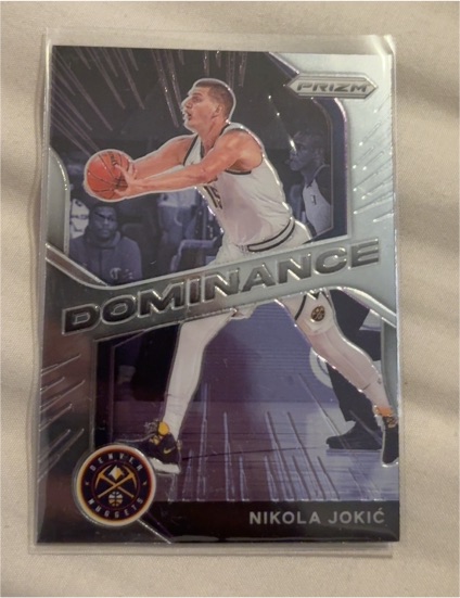 2020-21 Panini Prizm Dominance #19 Nikola Jokic — front