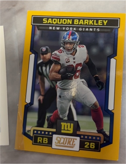 2023 Panini Score #235 Saquon Barkley — front