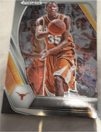 2021 Panini Prizm Draft Picks #52 Kevin Durant Texas Longhorns — front
