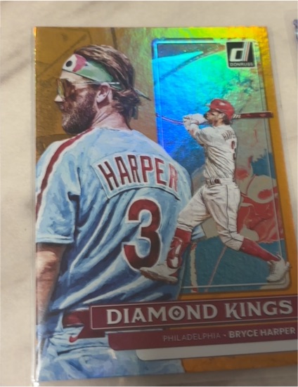 2022 Donruss Diamond Kings #17 Bryce Harper — front