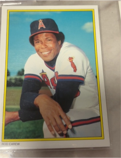 1983 Topps All-Star Set #29 Rod Carew — front