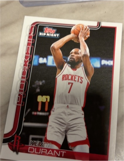 2025-26 Topps Rip Night #BK19 Kevin Durant — front