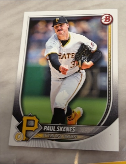 2025 Bowman #30 Paul Skenes — front