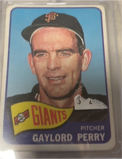 1965 Topps #193 Gaylord Perry — front